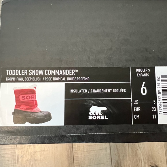 Sorel Winter Boots  toddler size 6 - Picture 4 of 4